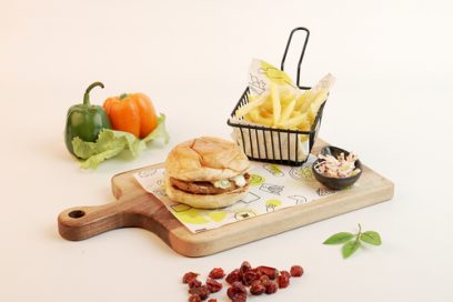 Chicken Patti Burger